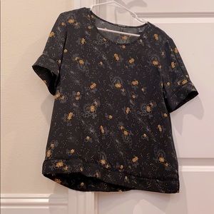 Scotch and Soda Black Top Stars Size S